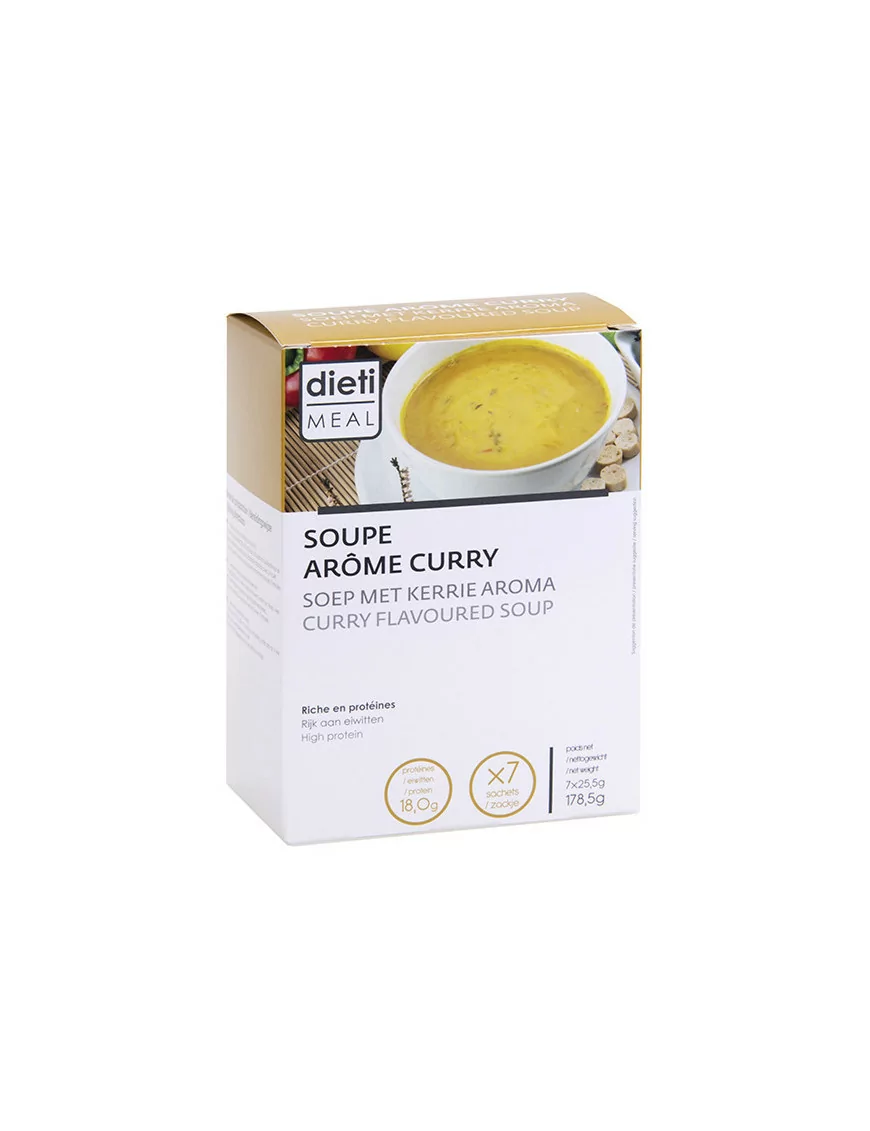 Dietimeal Sopa Proteica de Curry