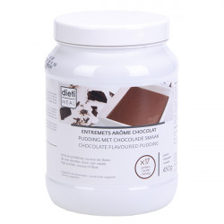 Crema de chocolate rica en proteínas. Bote 450 g