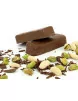 Barritas proteicas de chocolate con almendras y pistacho Barritas proteicas de chocolate con almendras y pistacho