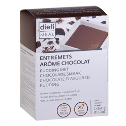 7 Natillas proteicas sabor chocolate