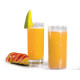 Bebida proteica sabor melocotón y mango