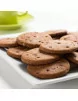 Galletas proteicas de chocolate con avellanas