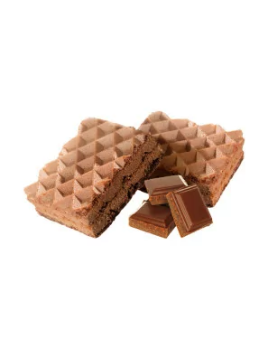Gofres de proteínas sabor chocolate