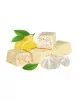 Barritas de proteínas merengue de limón 