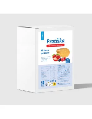 Galletas proteicas de frutos rojos
