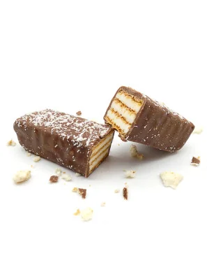 Proteika barritas proteicas Wafer de Coco Bajo contenido en azúcar