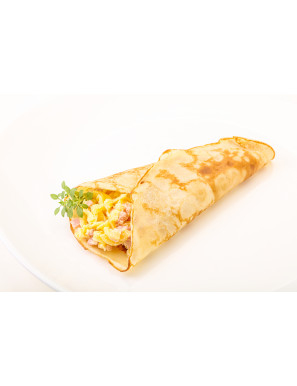 Dietimeal crepes Keto sabor tocino y queso ricas en proteínas 7 sobres