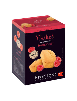 Cake proteico de frambuesa