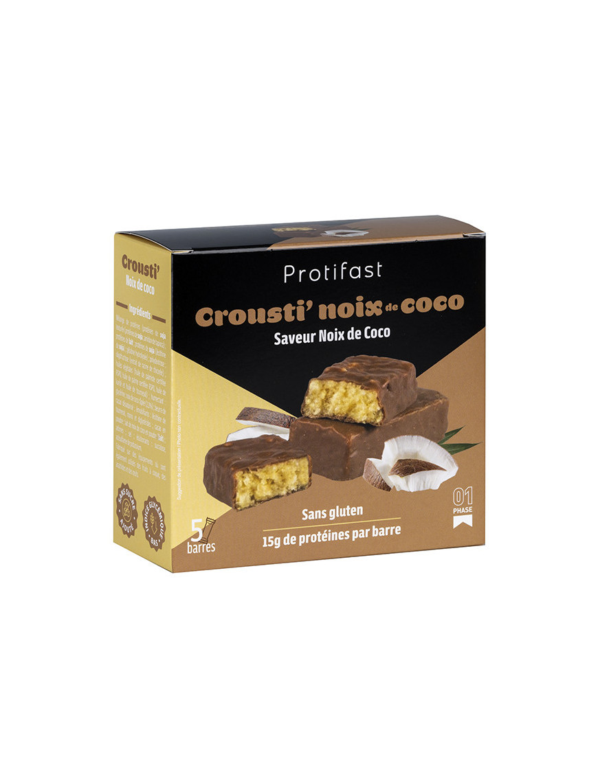Protifast barrita proteica sabor coco crujiente