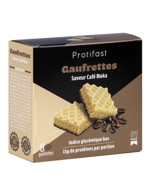 Gofres de Proteínas sabor de Café