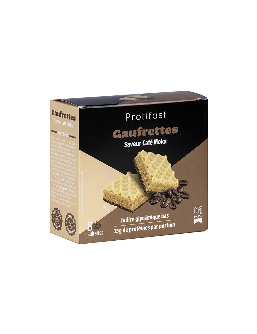Gofres de Proteínas sabor de Café