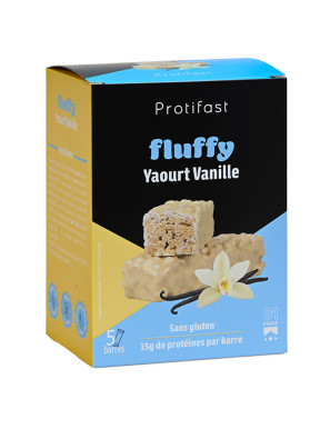 Protifast barrita fluffy sabor vainilla crujiente