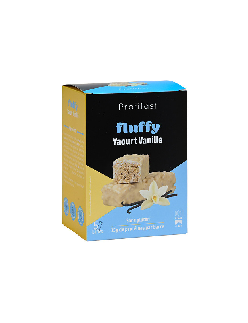 Protifast barrita fluffy sabor vainilla crujiente