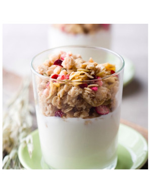 Muesli proteico con frutos rojos bote 450 g