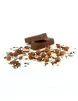 Barrita de chocolate de avellanas rica en proteínas