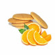 Galletas proteicas de naranja 