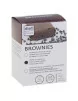Brownie de chocolate con pepitas de cacao